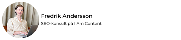 Fredrik Andersson I Am Content